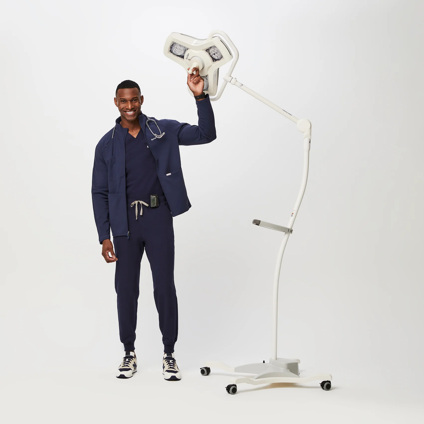 men's Navy On-Shift ContourKnit Jacket™