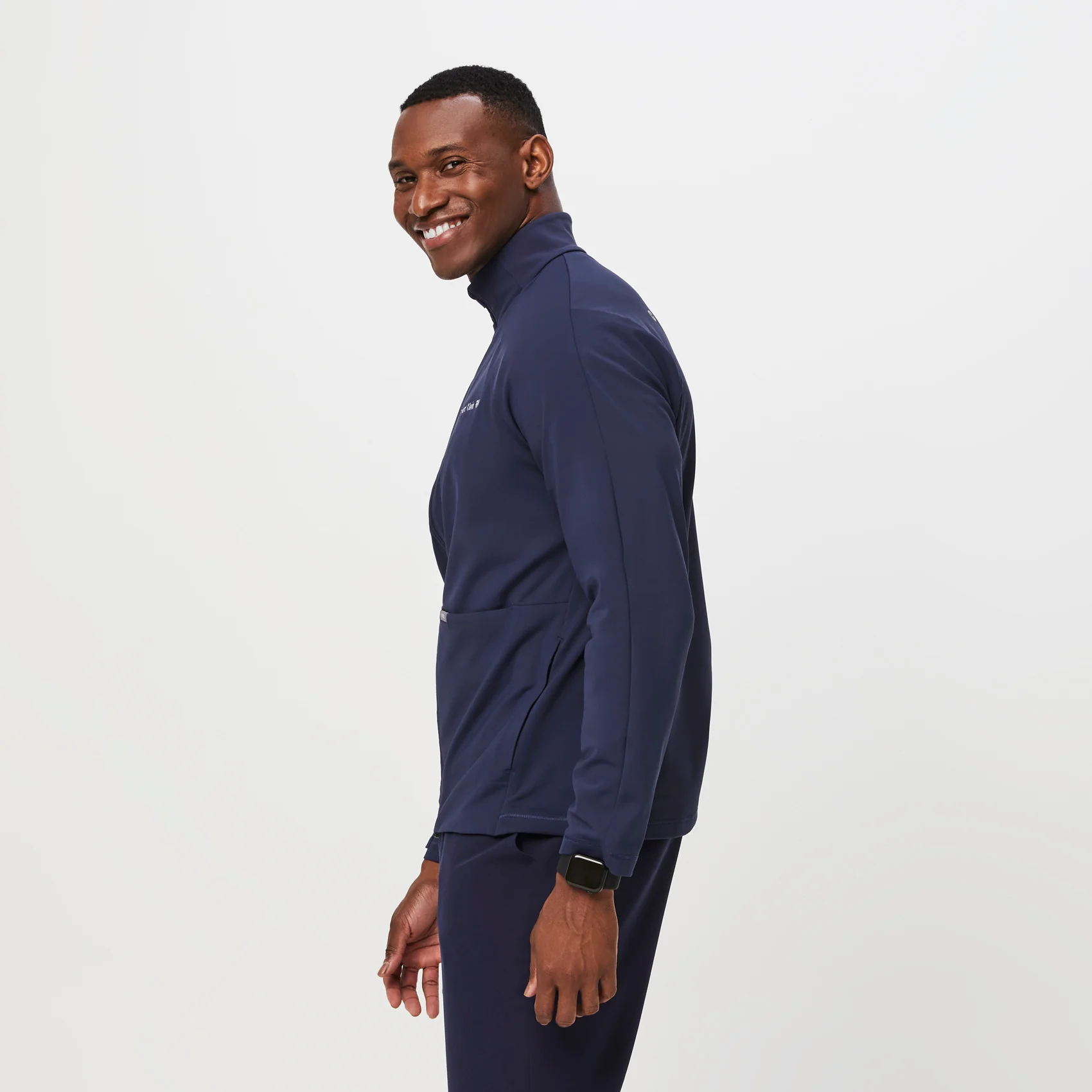 men's Navy On-Shift ContourKnit Jacket™