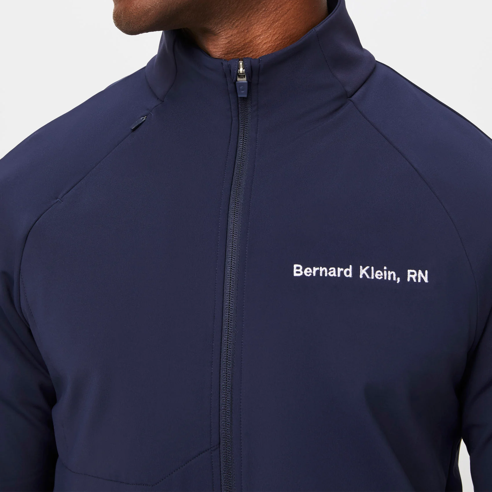 men's Navy On-Shift ContourKnit Jacket™