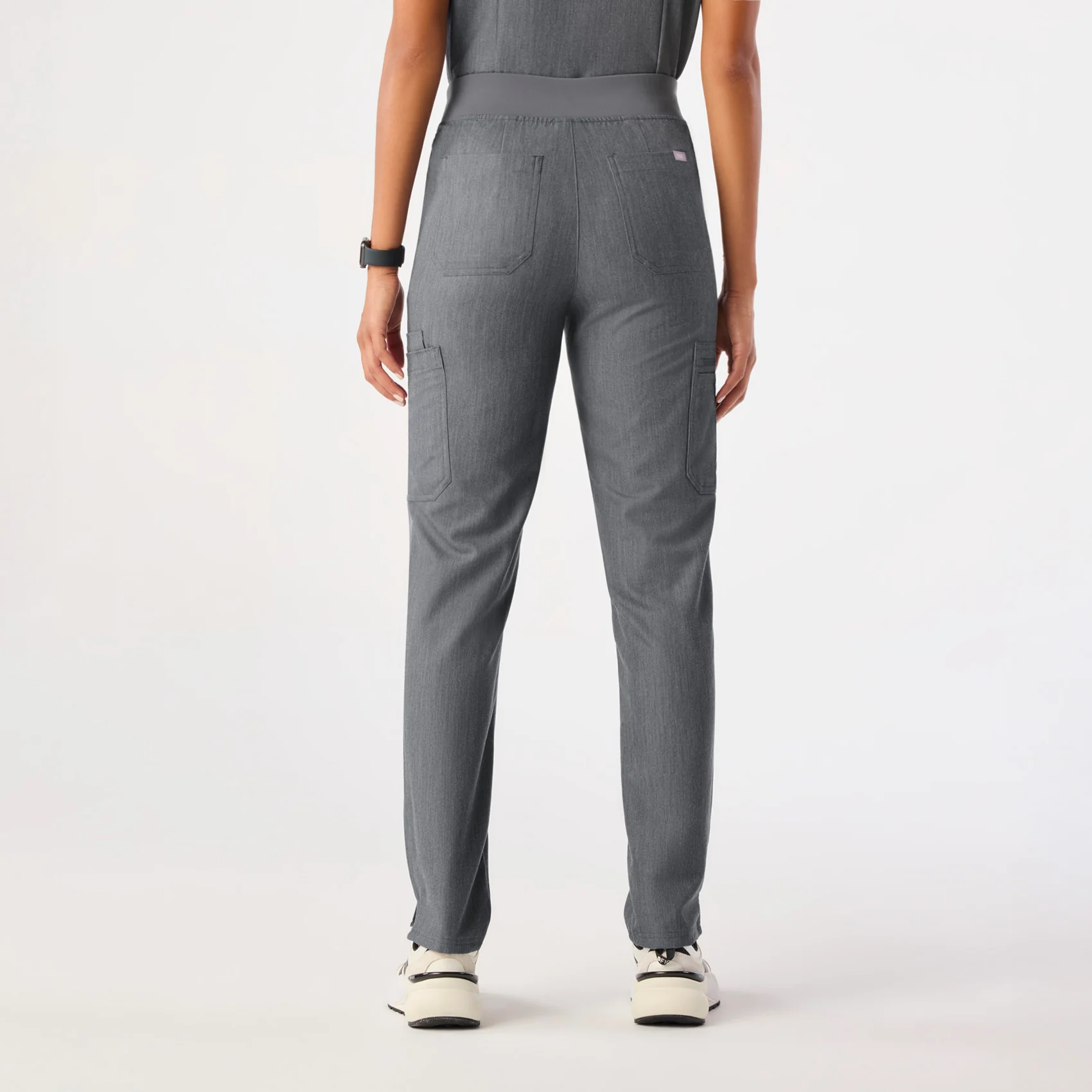 9627-women-s-graphite-yolatm-high-waisted-2.0-skinny-scrub-pants-4.webp women's Graphite Yola™ High Waisted 2.0 - Skinny Scrub Pants