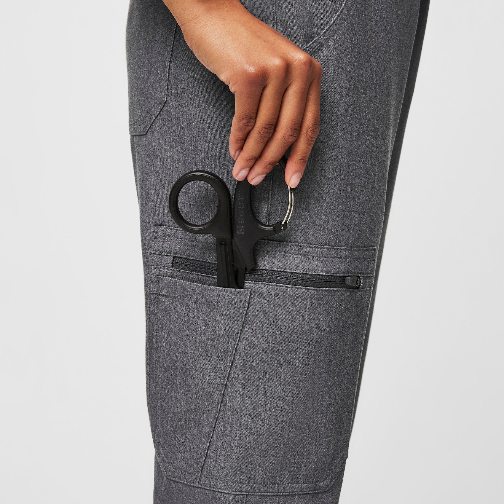 9627-women-s-graphite-yolatm-high-waisted-2.0-skinny-scrub-pants-6.jpg women's Graphite Yola™ High Waisted 2.0 - Skinny Scrub Pants