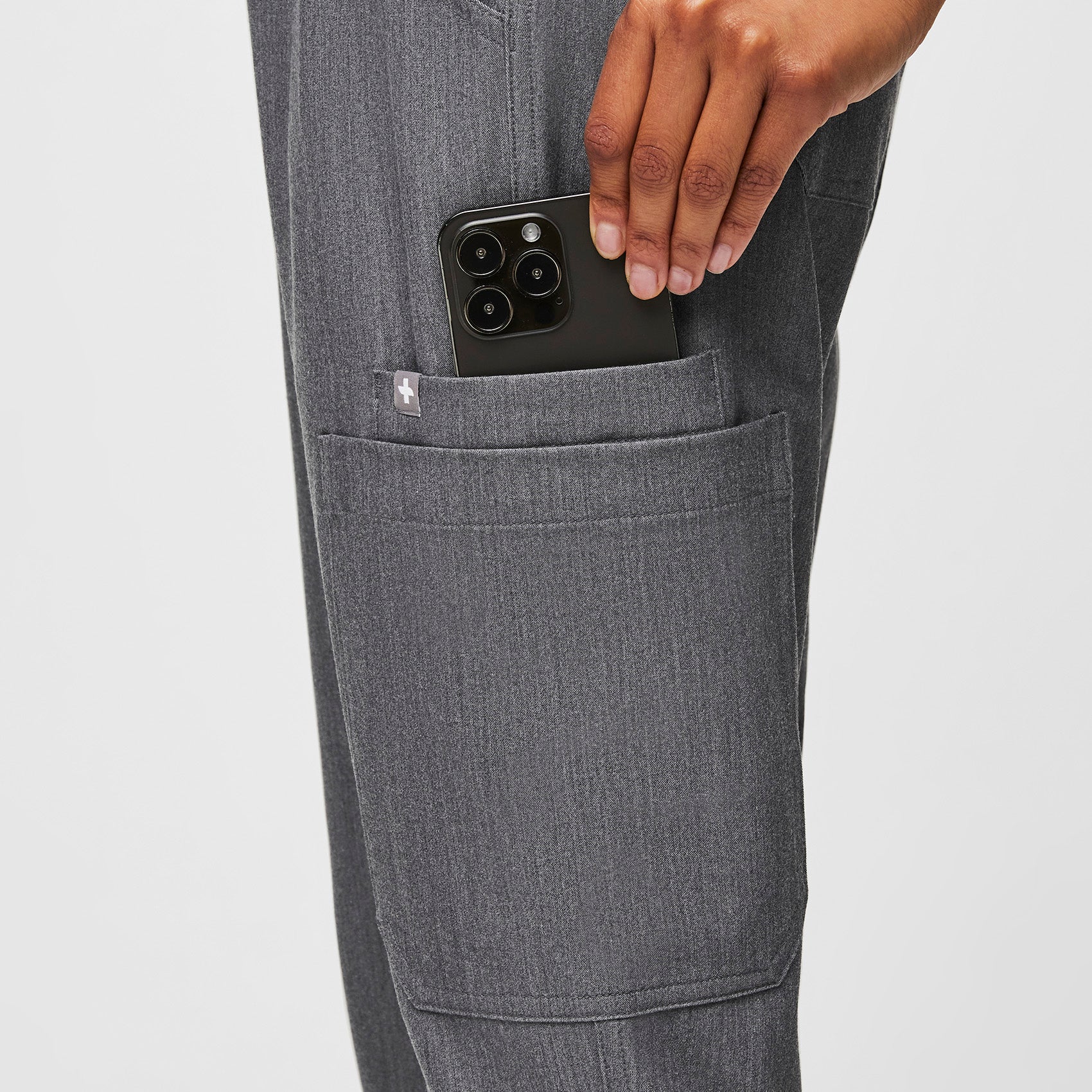 9627-women-s-graphite-yolatm-high-waisted-2.0-skinny-scrub-pants-7.jpg women's Graphite Yola™ High Waisted 2.0 - Skinny Scrub Pants