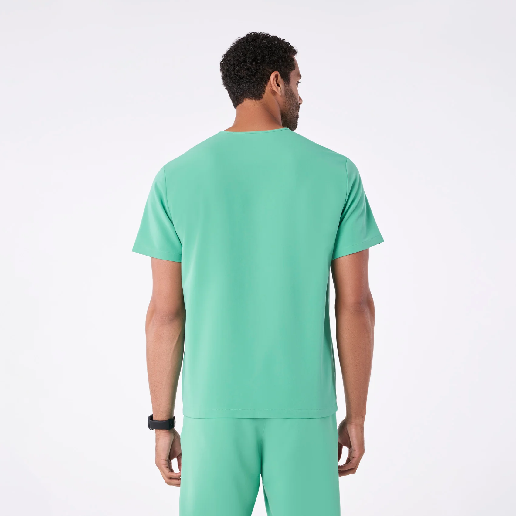 men's Surgical Green Leon - Three-Pocket Scrub Top™