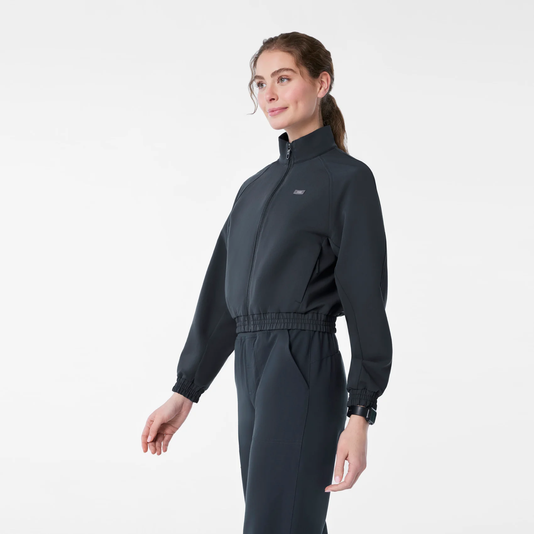 women's Dark Harbor Cropped Sydney - Scrub Jacket