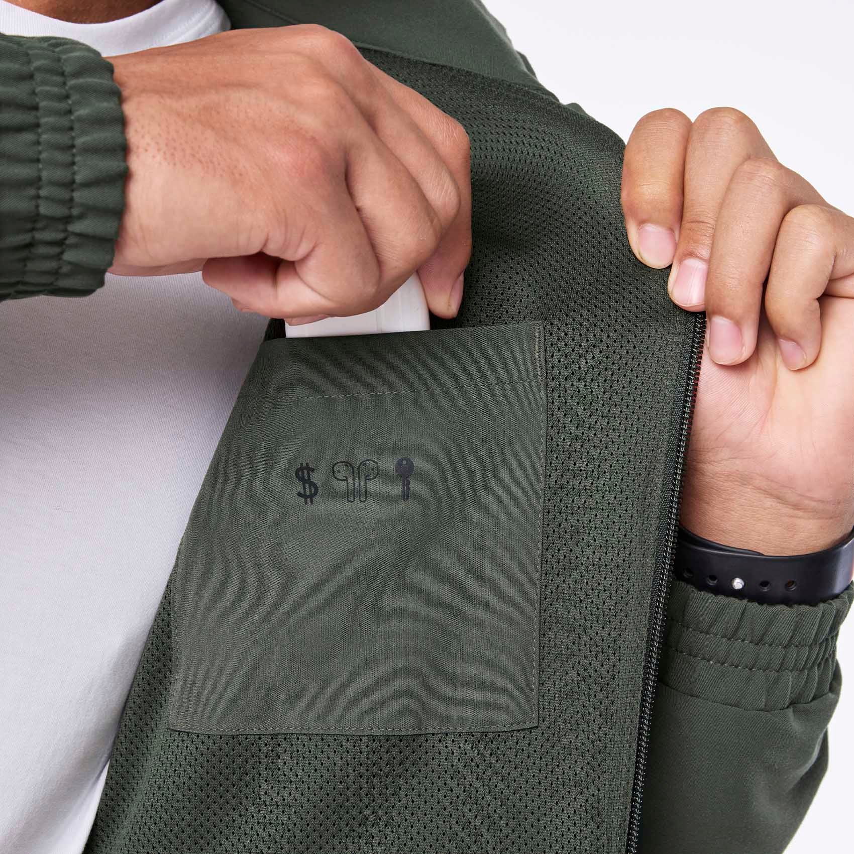 men's Moss Cobaki -  Scrub Jacket