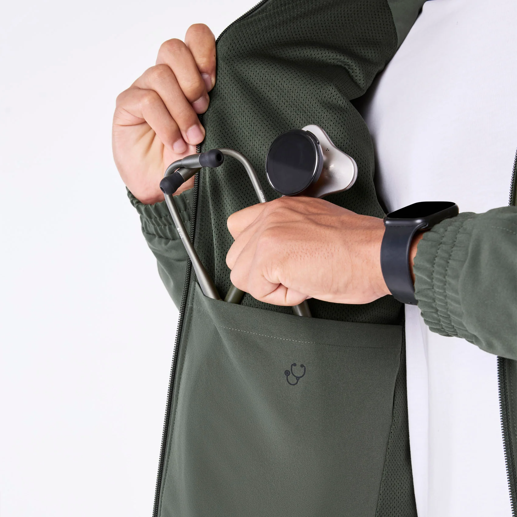 men's Moss Cobaki -  Scrub Jacket